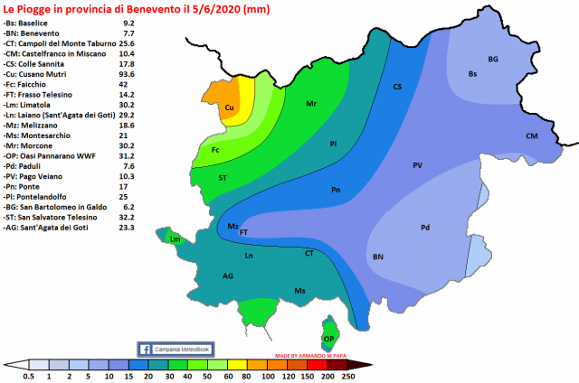 benevento piogge 05062020 mappa.png